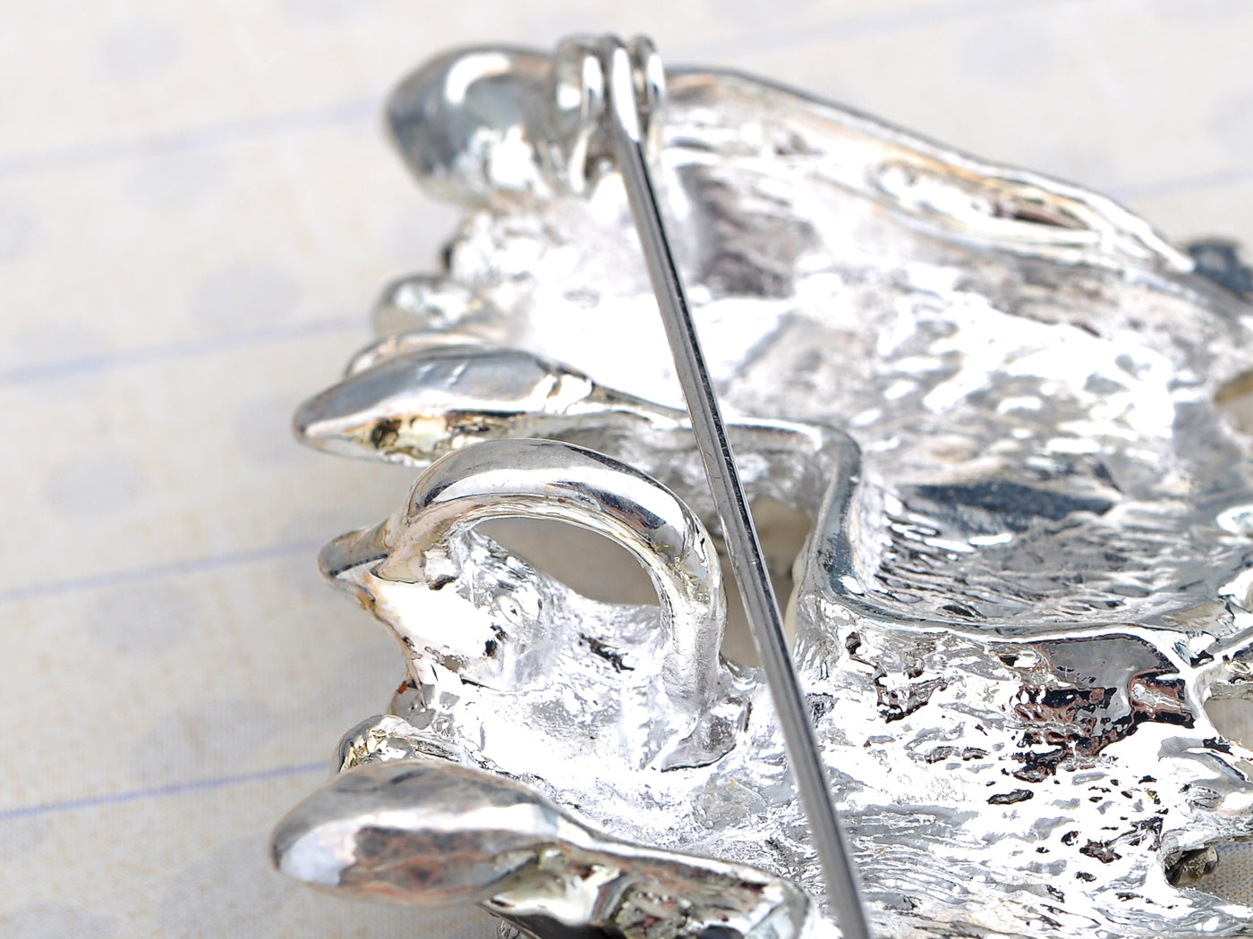 Black White Shih Tzu Terrier Dog Puppy Love Enamel Cartoon Furry Animal Brooch Pin