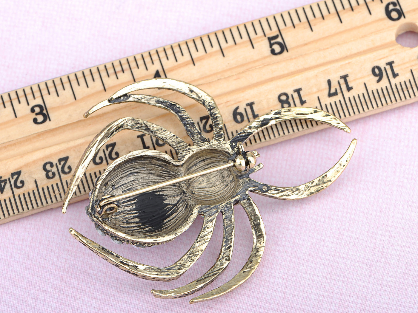 Spider Eerie Halloween Fall Jewelry Pin Brooch