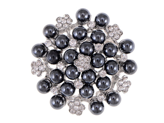 Pearl Flower Wedding Party Pin Brooch