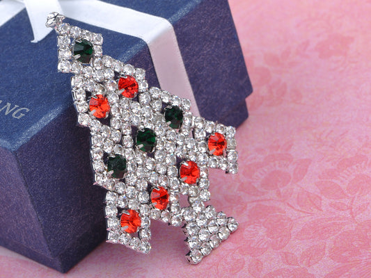 Reproduced Holiday Christmas Tree Pin Brooch