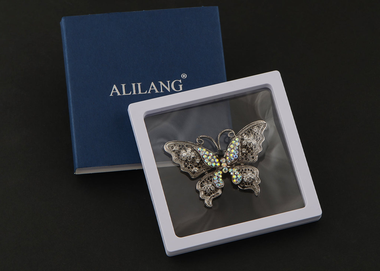 Filigree Butterfly Brooch Pin