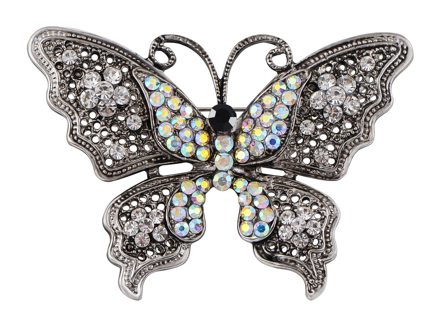 Filigree Butterfly Brooch Pin