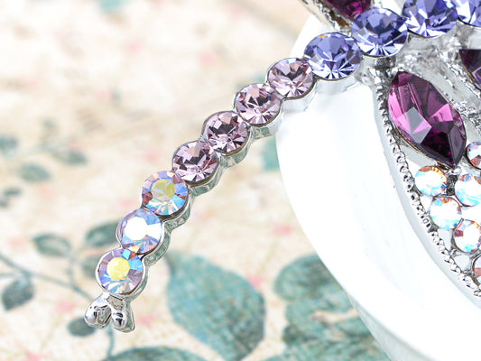 Iridescent Multi Colorful Dragonfly Brooch Pin