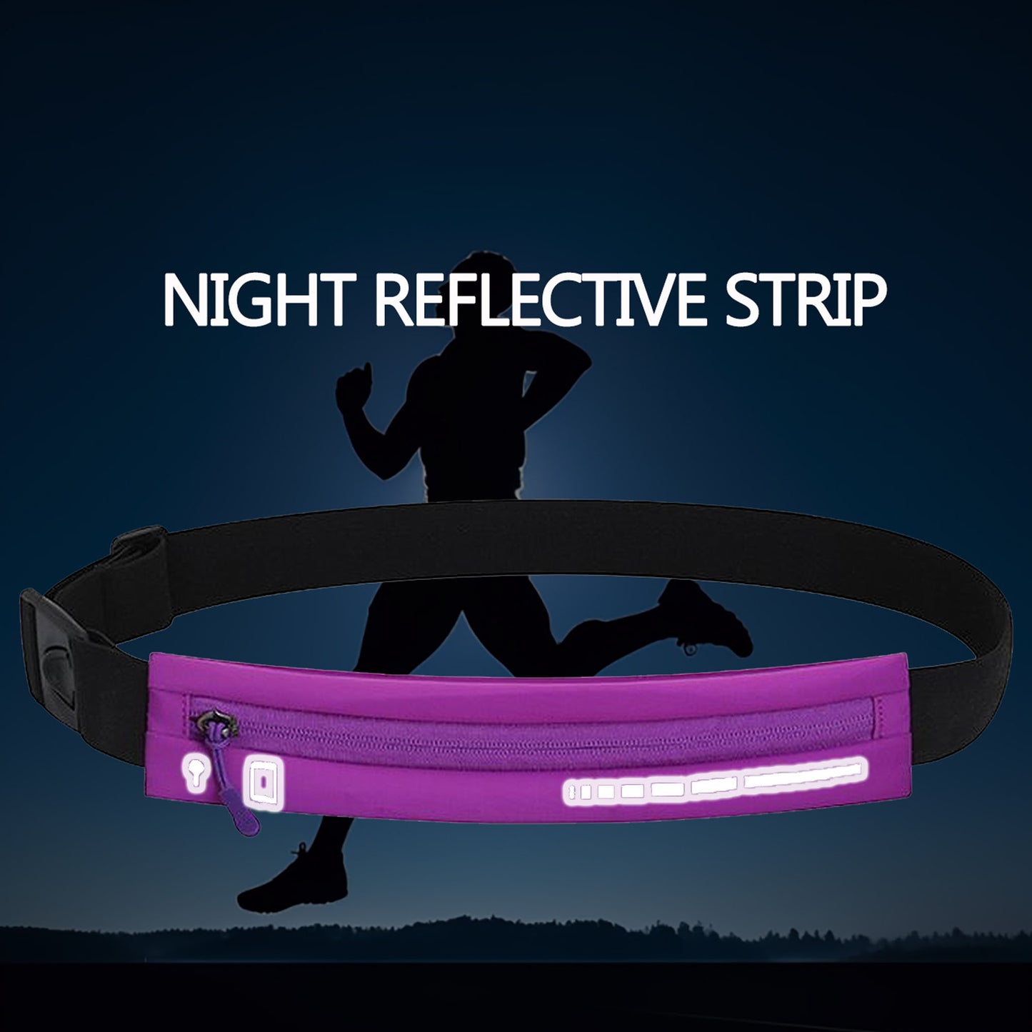 Adjustable Waist Bag - Splash - Proof Running Belt