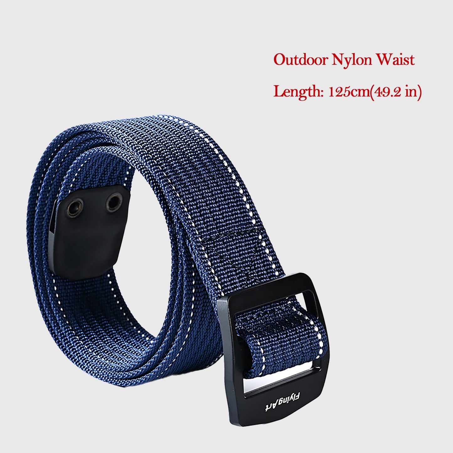Outdoor Nylon Waist Belt with Adjustable Buckle