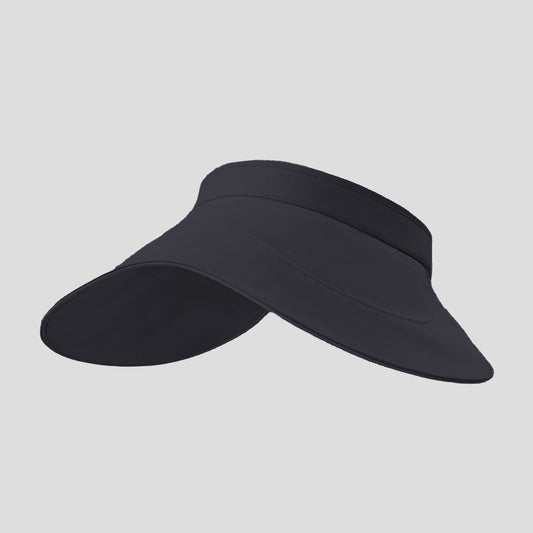 Women's Wide Brim Visor Stylish Foldable UPF50+ Sun Protection Hat