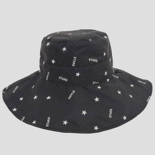 Women's Star Print Bucket Hats Reversible Anti-UV Hat