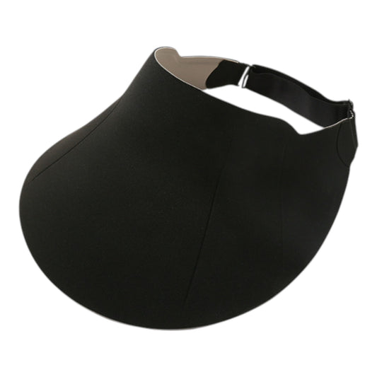 Women's Wide Brim Floppy Sun Hat with Contrast Bow Band and Structured Crown