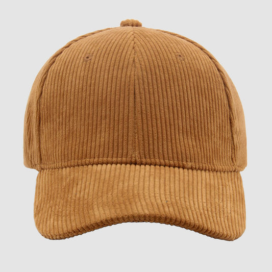 Corduroy Baseball Cap - Stylish & Comfortable