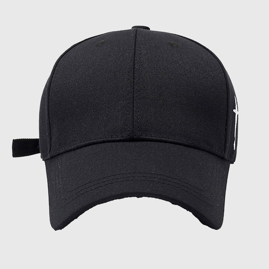 Unisex Baseball Cap with Cross Embroidery