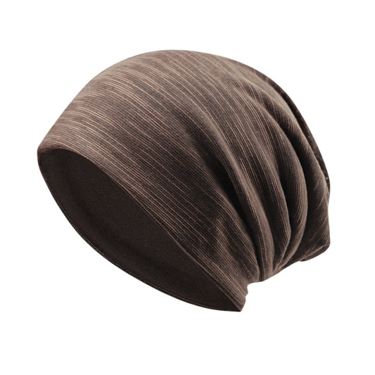 Striped Slouchy Beanie - Soft & Stylish