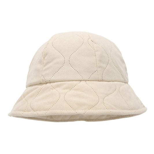 Warm Bucket Hat Soft Padded Winter Cap with Cozy Lining and Classic Design