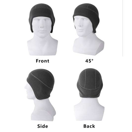 Winter Fleece Beanie Cap Earflap Hat for Runners Hikers Cyclists and Outdoor Sports Unisex