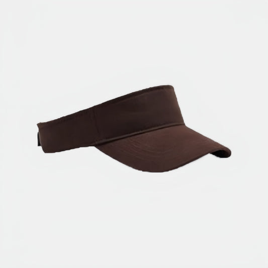 Classic Visor Hat with Curved Brim Lightweight Adjustable Headwear
