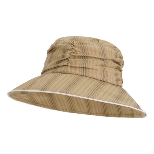 Soft Bucket Hat with Wide Brim Lightweight Fabric Relaxed Fit Casual Headwear