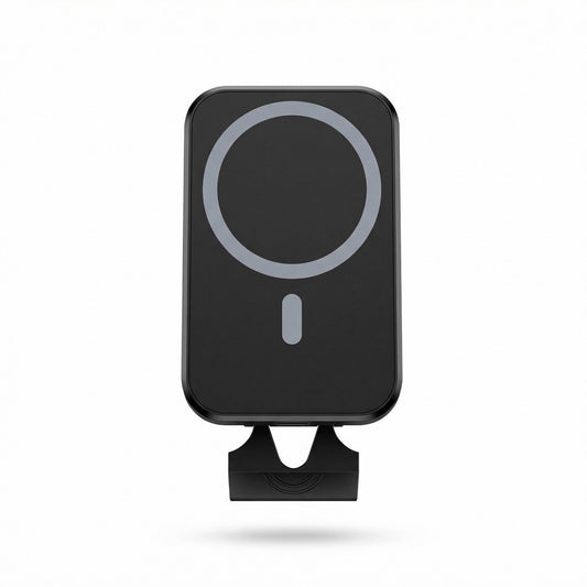 Car Wireless Charger Mount 15W Fast Charging Aluminum Magnetic Phone Holder Air Vent Mount