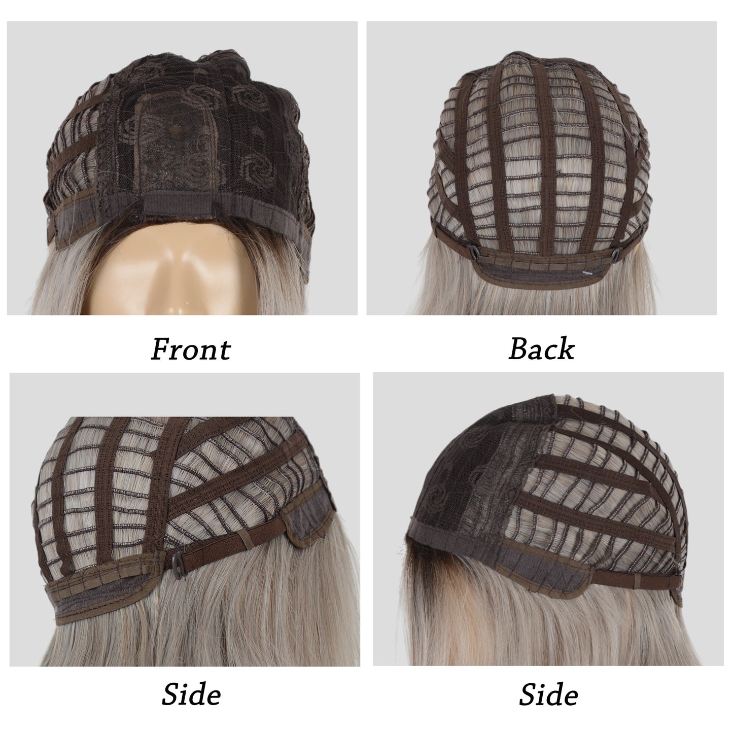 11 Inch Layered Curly Wig with Curtain Bangs Synthetic Wavy Wig for Women Hair Wig for Daily