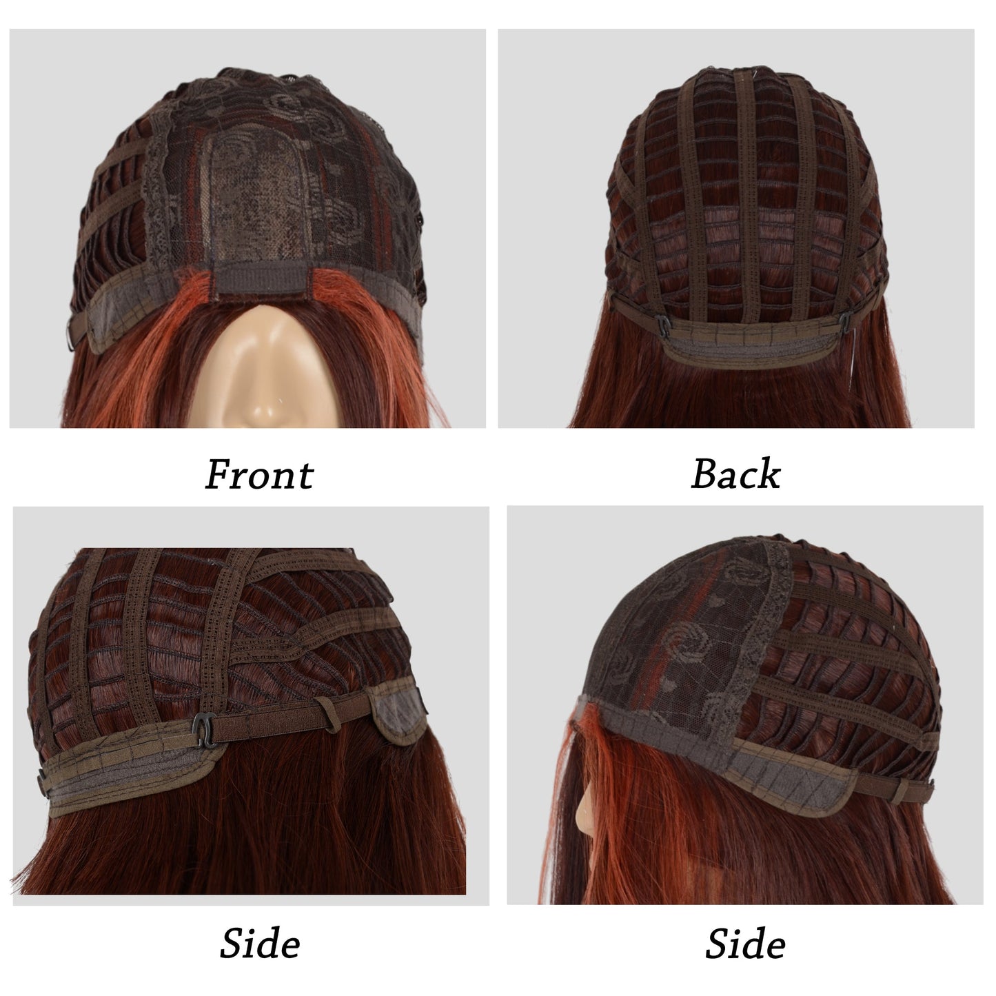 11 Inch Layered Curly Wig with Curtain Bangs Synthetic Wavy Wig for Women Hair Wig for Daily