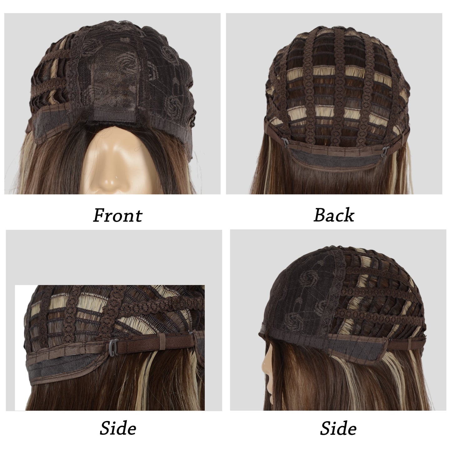 11 Inch Layered Curly Wig with Curtain Bangs Synthetic Wavy Wig for Women Hair Wig for Daily