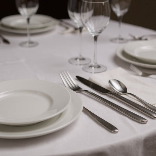 Polished Cutlery Set with Coordinated Flatware Pieces and Decorative Storage Box