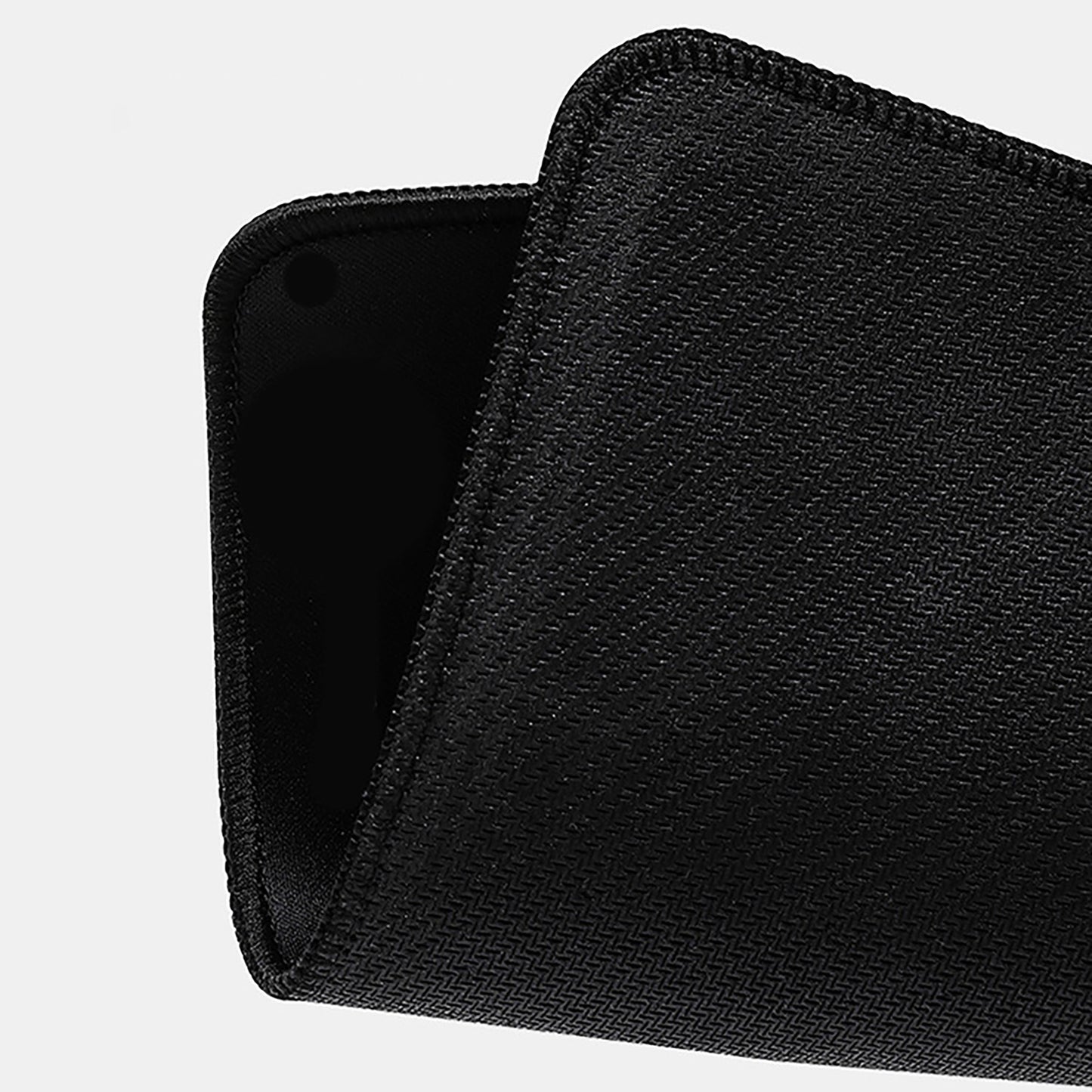 Solid Fabric Surface Mouse Pad with Anti Slip Rubber Base for Smooth Daily Use