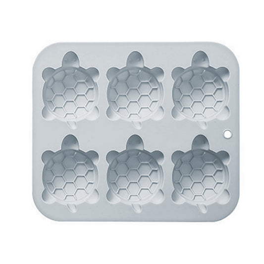 2-Piece Turtle Silicone Baking Mold Set Nonstick Flexible Chocolate Candy Dessert Mold