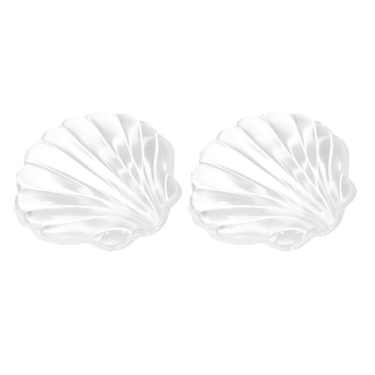 Two Pack Transparent Gel Mouse Wrist Rest Ergonomic Cushion Support