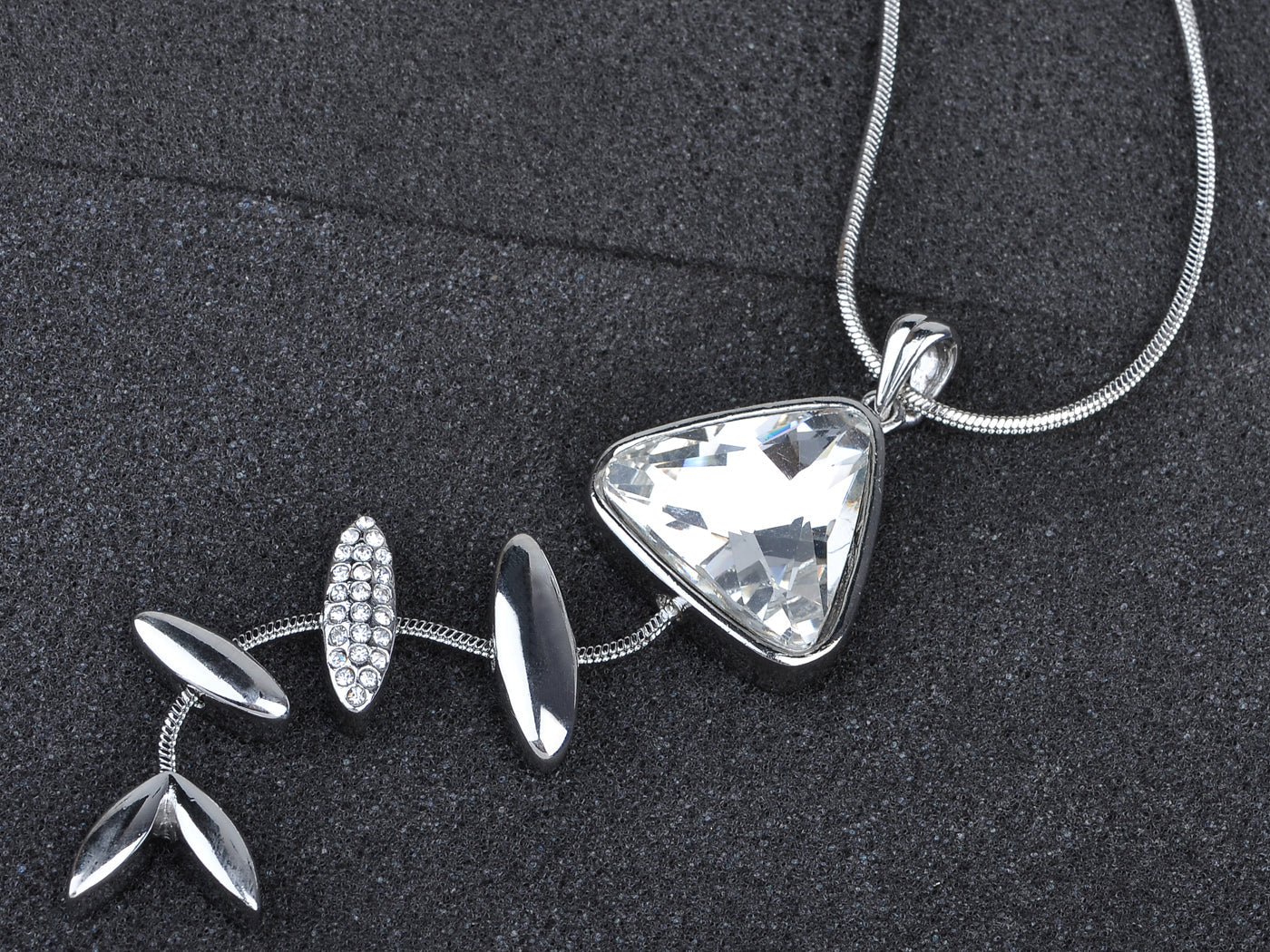 Fish Bone Skeleton Pendant Necklace