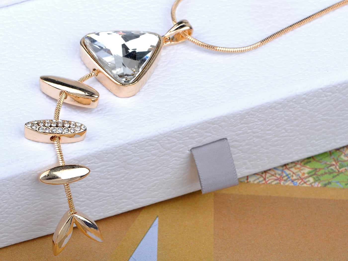 Fish Bone Skeleton Pendant Necklace