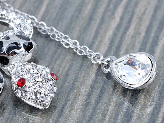 Like Protective Double Snake Family Element Necklace