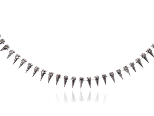 Punk Goth Emo Rock Spike Dog Collar Choker Chain Necklace