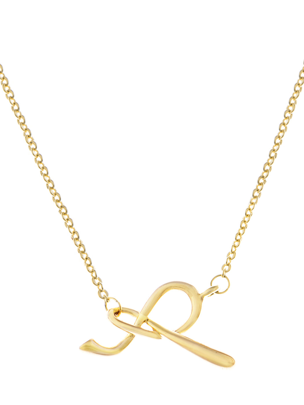 14K Gold Plated Elegant Bow Necklace