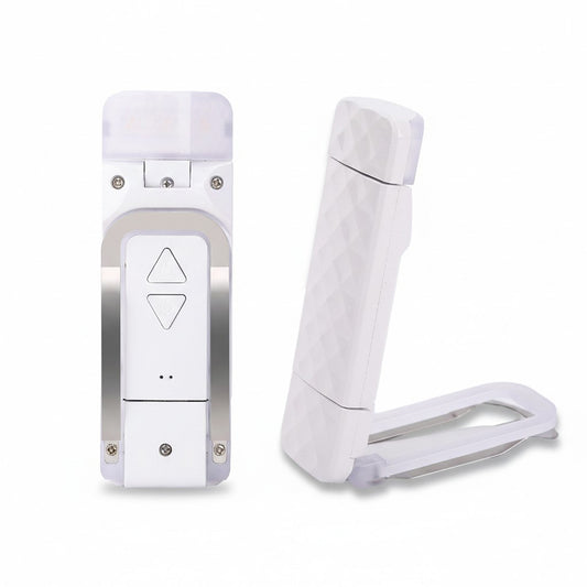Foldable Clip LED Light with Adjustable Controls and Compact Design