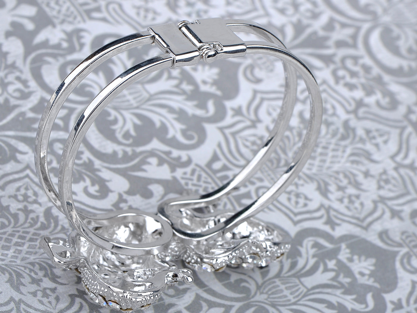 D Cynops Orientalis Reptile Bangle Bracelet