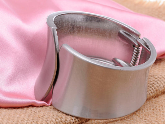 Abstract Interesting Shape Industrial Cuff Bracelet