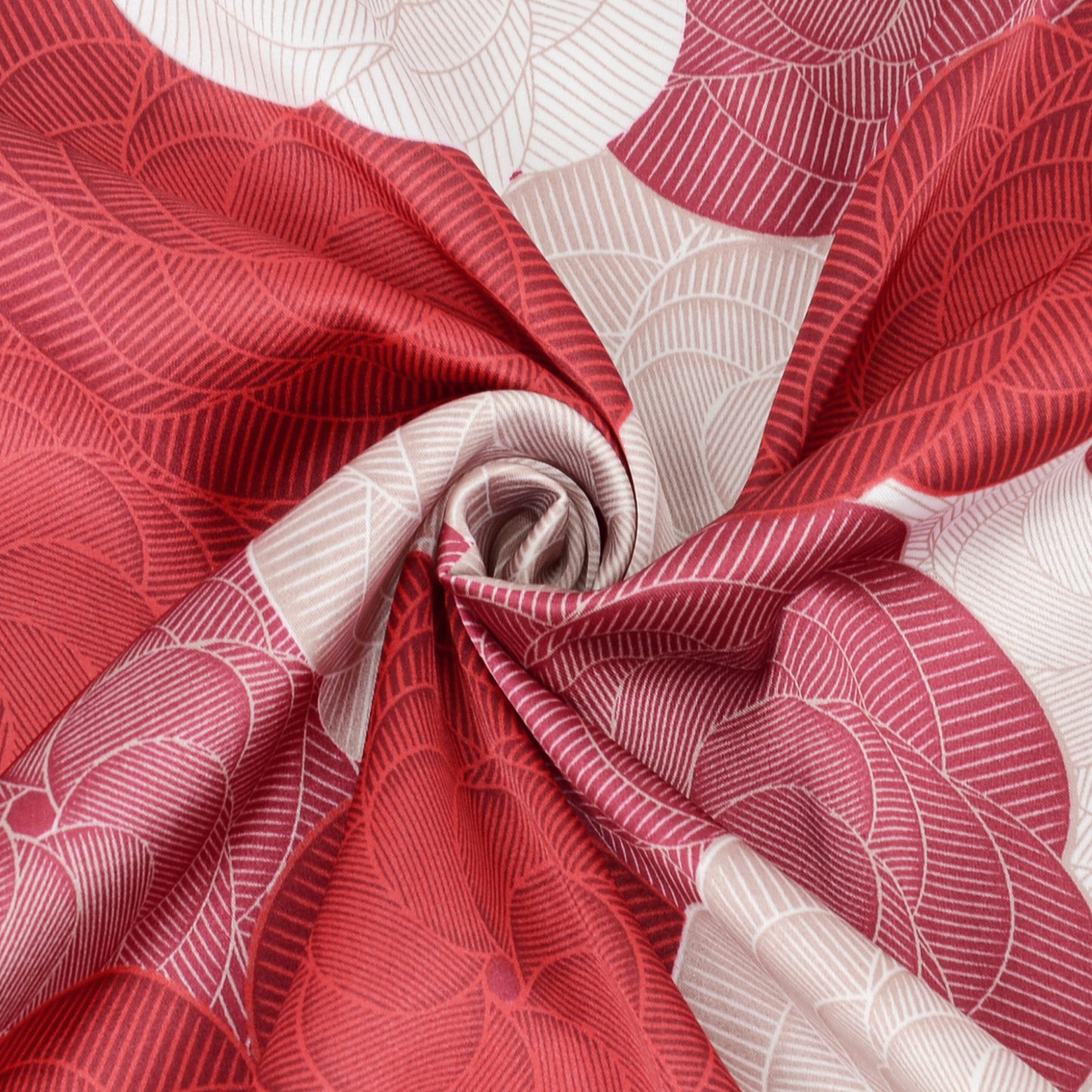 Satin Square Scarf with Elegant Floral Print for Neck Hair and Handbag Accessory - 27.5IN¡Á27.5IN