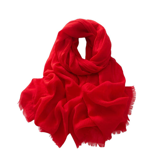 Women¡¯s Oversized Solid Color Scarf Lightweight Soft Wrap Shawl for Travel Casual Wear and Layering - 74.8IN¡Á39.4IN