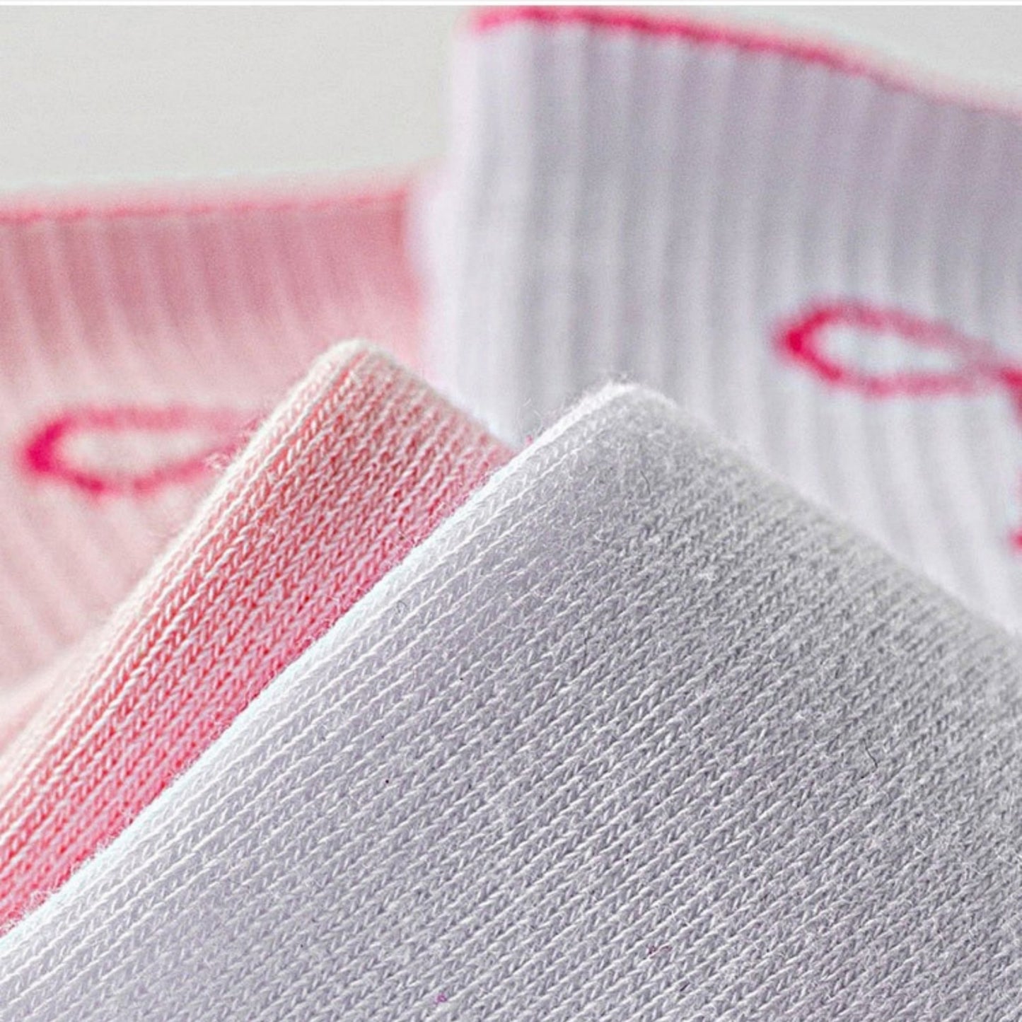 2-Pack Non-Slip Grip Socks with Bow Embroidery and Anti-Skid Dot Soles