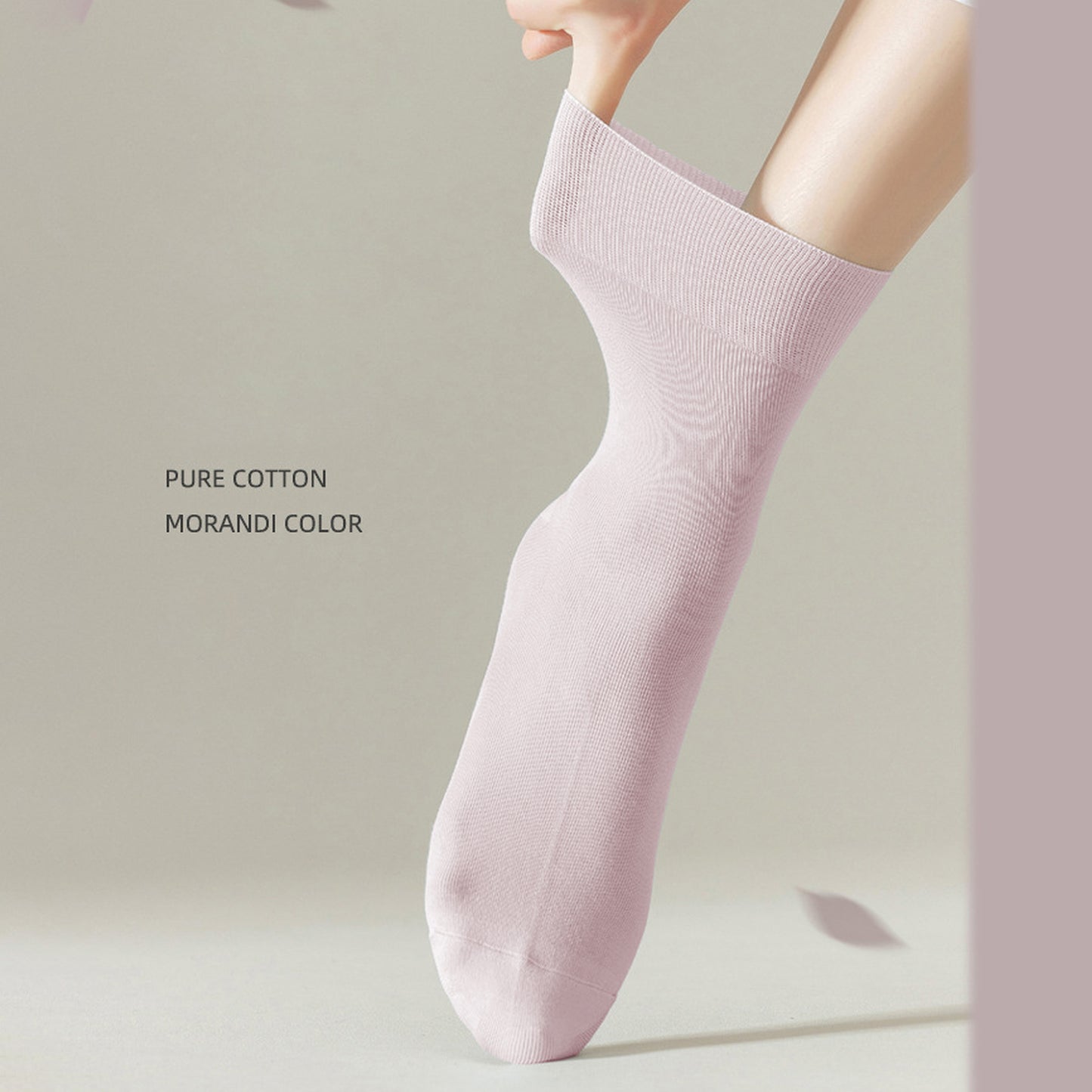 Soft Solid Color Ankle Socks 6Pk