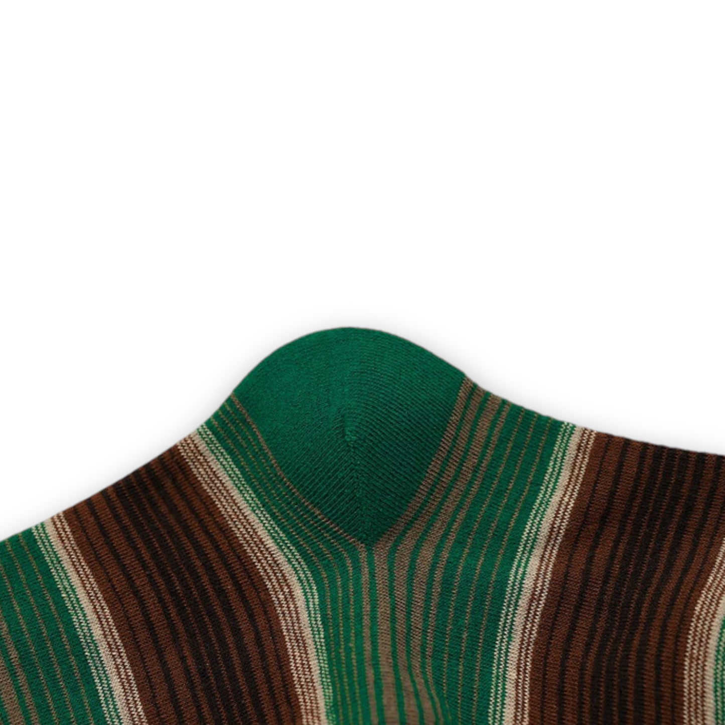 3 Pairs Cotton Crew Socks with Retro Colored Striped Patterns and Comfortable Classic