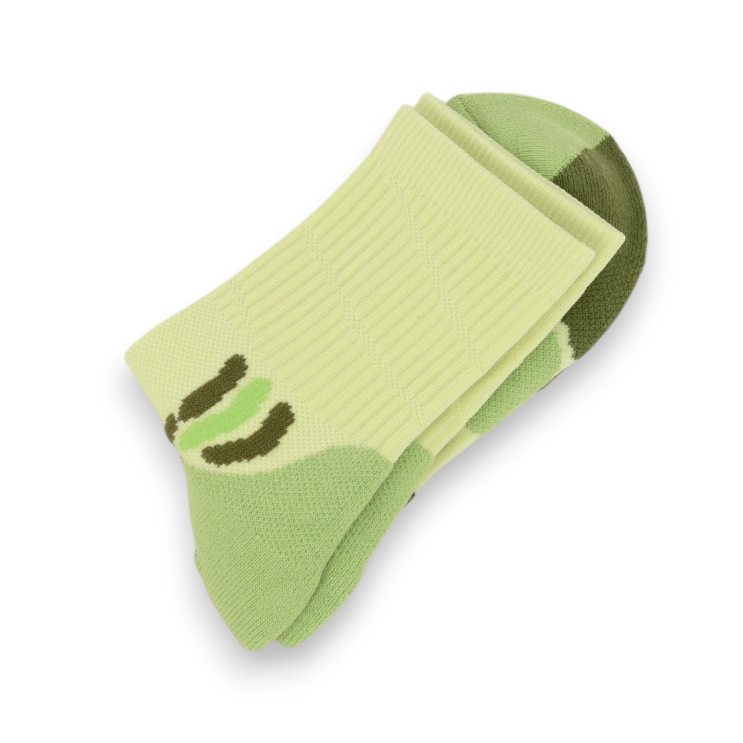 3 Pair Pack Sports Crew Socks with Color Block Toes Cushioned Soles and Ribbed Knit Design