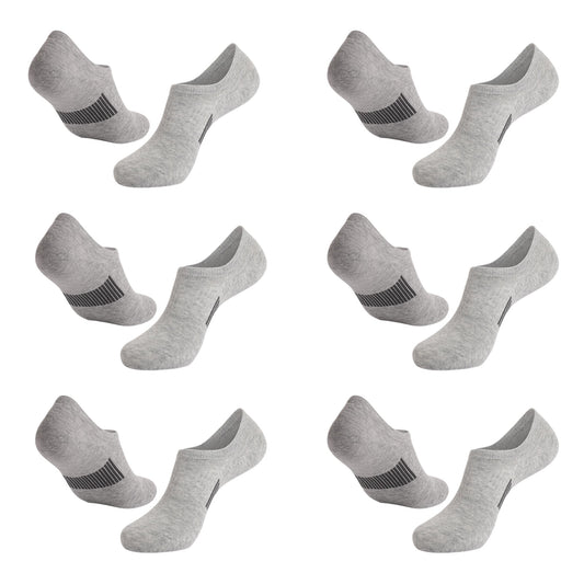 Men's 6pk Breathable No - Show Athletic Socks