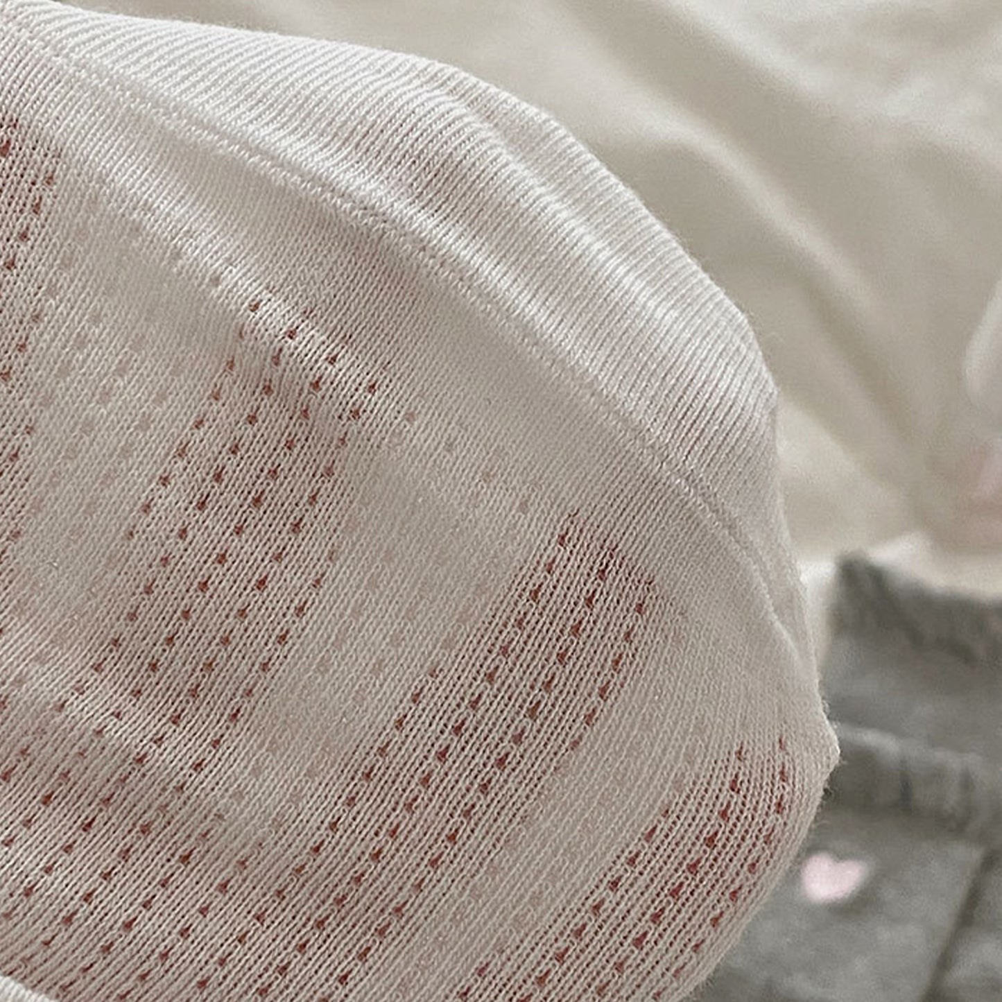 3-Pack Breathable Cotton Blend Socks with Ruffle Trim and Heart Embroidery