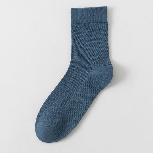 Men's Breathable Ankle Socks 6pk with Honeycomb Structure