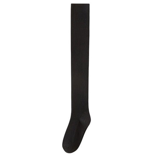 Soft Stretch Over-the-Knee Socks with Ribbed Texture, Smooth Seam Finish, Flexible Comfort Cuff and Lightweight Everyday Knit Design