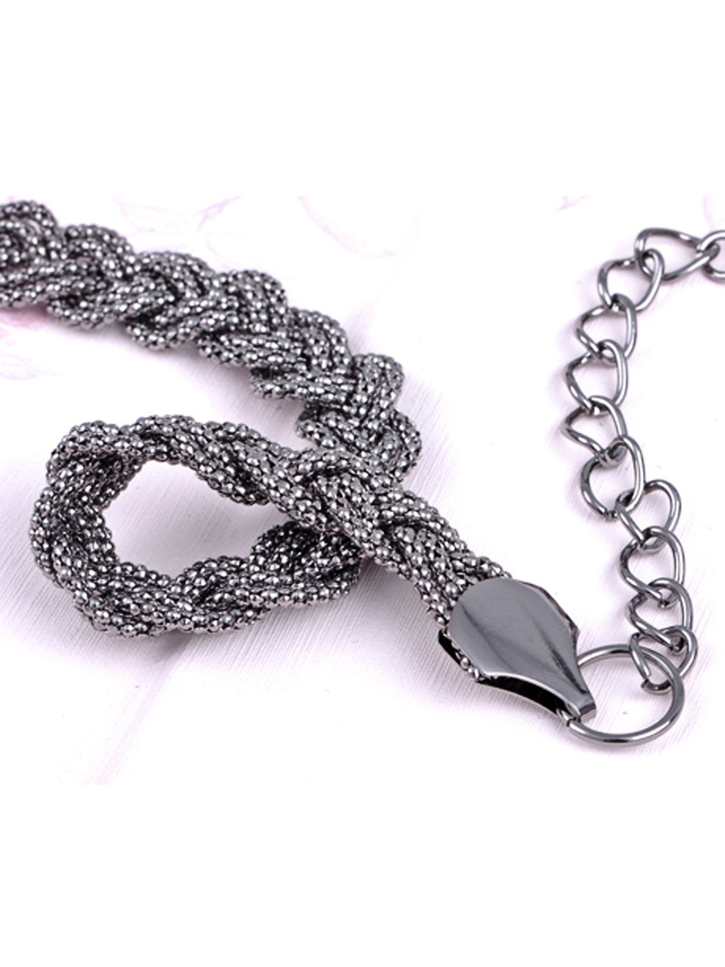 Five Flowers To The Face Gun Cross Coil Chained Belt