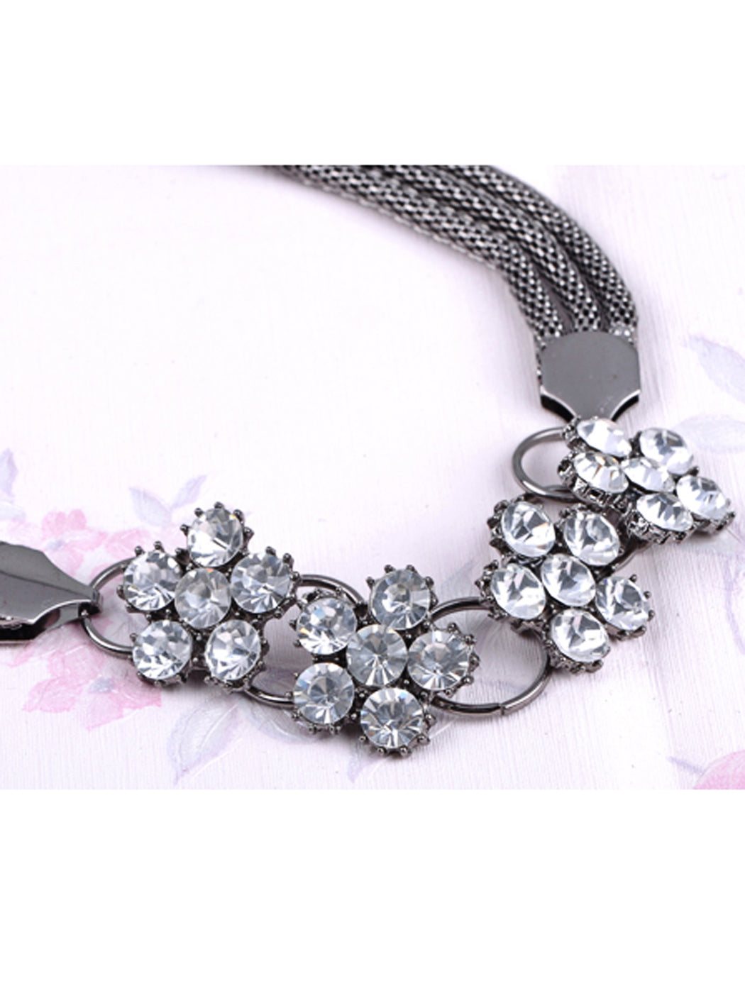Five Flowers To The Face Gun Cross Coil Chained Belt