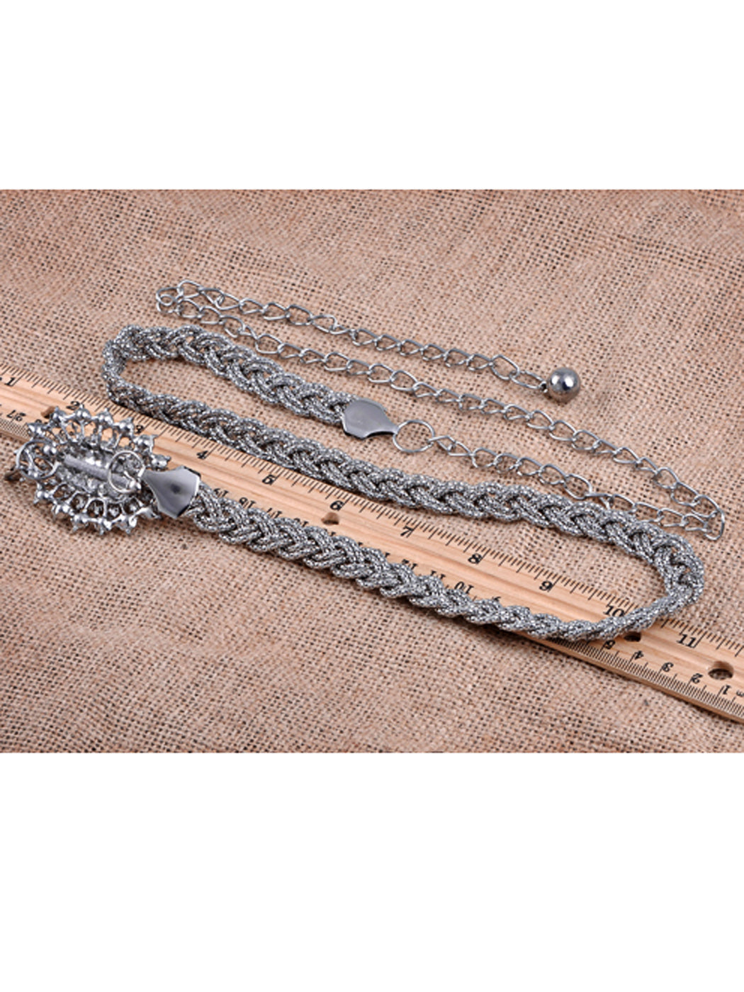 Five Flowers To The Face Gun Cross Coil Chained Belt