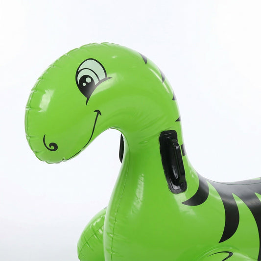 Inflatable Dinosaur Pool Float Ride On with Handles Durable PVC Water Float for Pool Beach Lake 53x29.5x33.5in