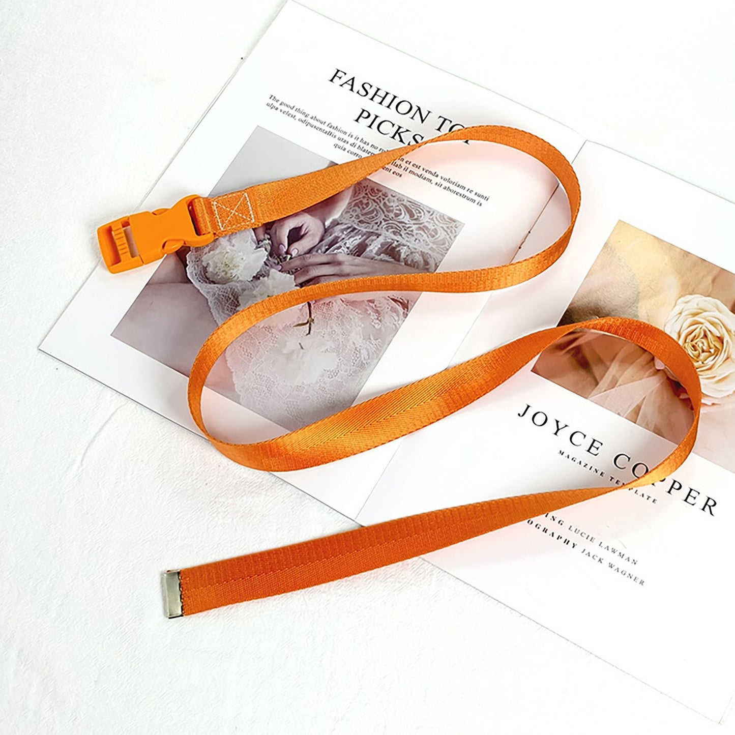 Nylon Belt - Quick-Release Buckle Adjustable Waist Belt for Casual & Outdoor Styling